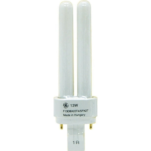 GE 97588 (12Pack) F13DBX23/835/ECO 13Watt QuadTube Compact