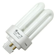 GE LIGHTING Plug-In CFL,13W,Dimmable,2700K,17,000 hr F13TBX/827/A/ECO