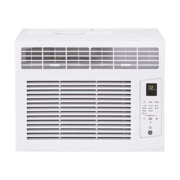 GE 6,000 BTU Electronic Window Air Conditioner for Small Rooms up to 250 sq ft.