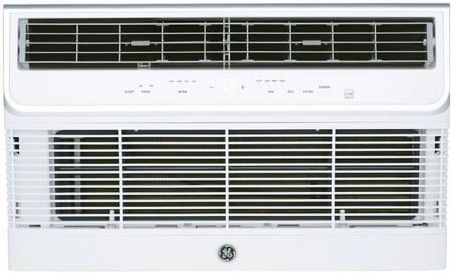 GE AJCQ08ACH 26 Through the Wall Air Conditioner with 8300 BTU Cooling Capacity 3 Fan Speeds 24 Hour Timer and Remote Control in Soft Gray