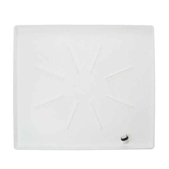 GE APPLIANCE PM7X2 UNIVERSAL LOW PROFILE FLOOR TRAY - WHITE - OEM PART