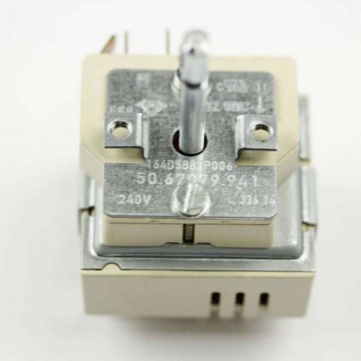 GE APPLIANCE WB24T10133 COOKTOP ELEMENT CONTROL SWITCH - OEM PART
