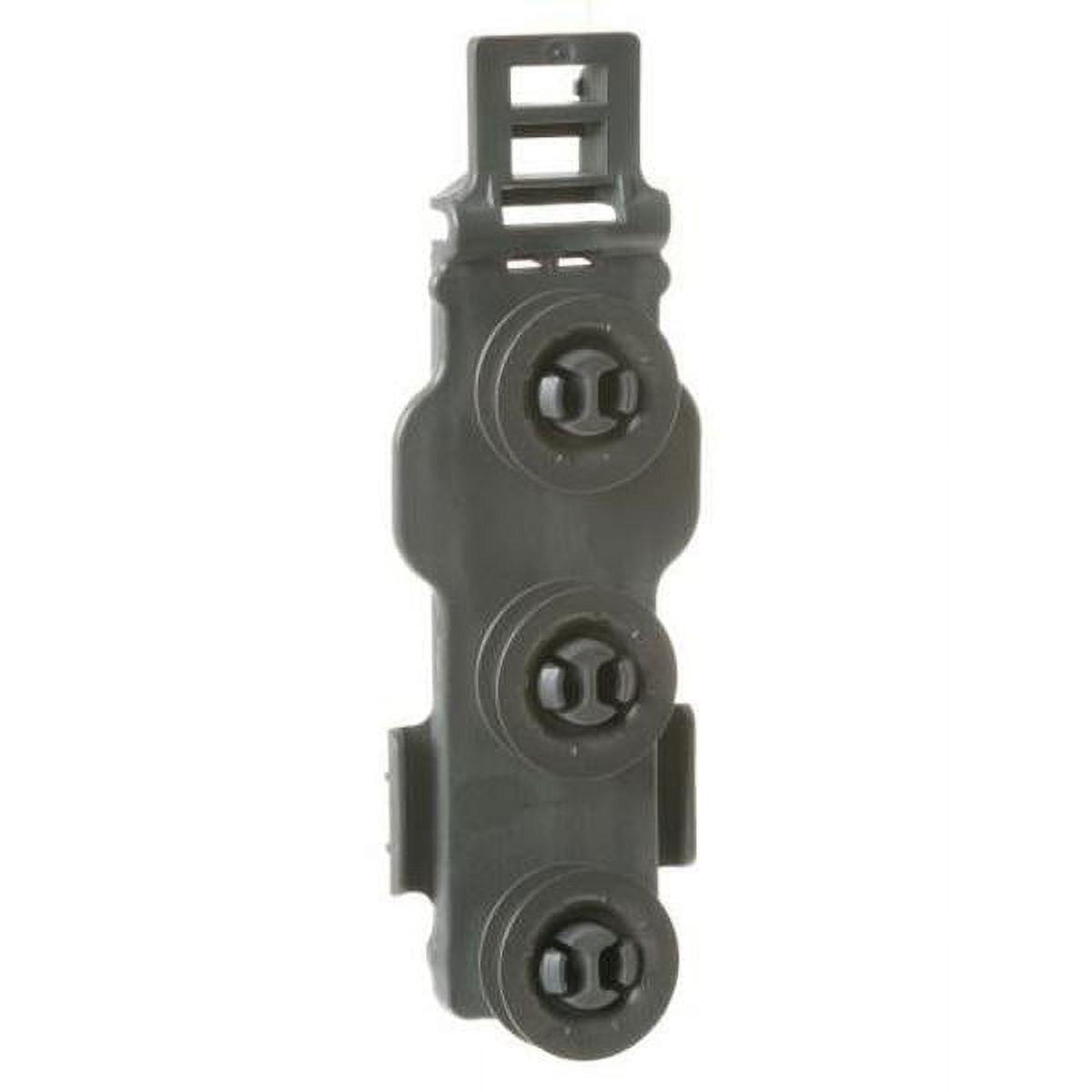 GE APPLIANCE WD12X22801 RACK BRACKET - 3 WHEELS - GENUINE OEM PART