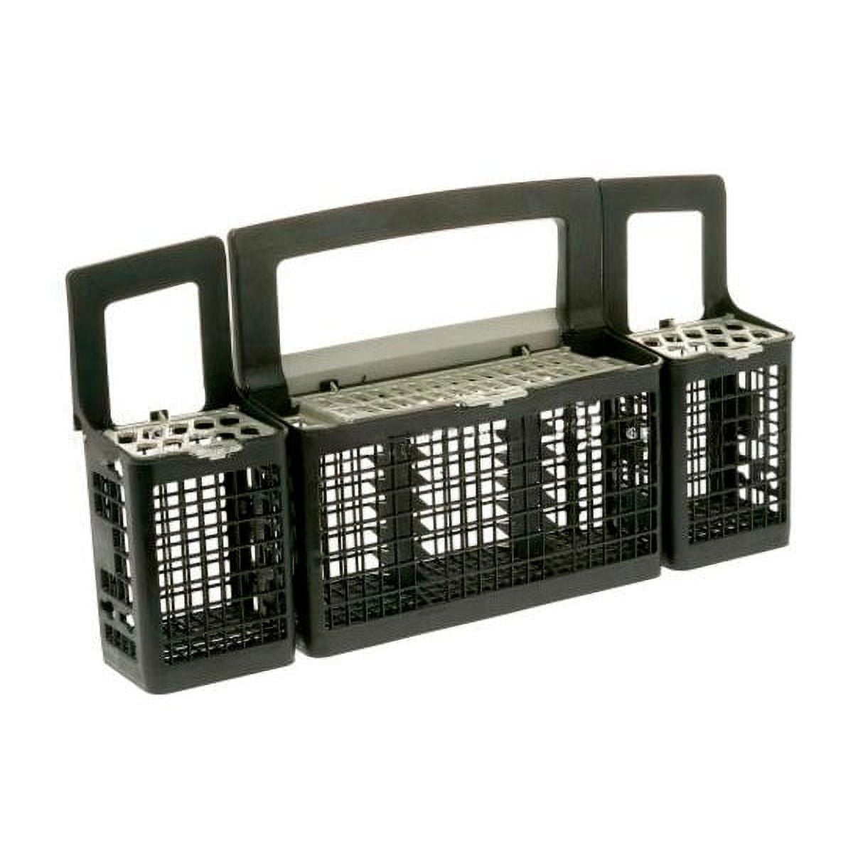 GE APPLIANCE WD28X25327 SILVERWARE BASKET ASM WITH RAIL - GENUINE OEM PART
