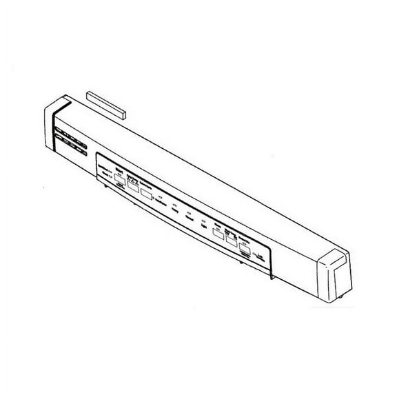 GE APPLIANCE WD34X22259 DISHWASHER CONTROL PANEL ASSEMBLY - OEM PART