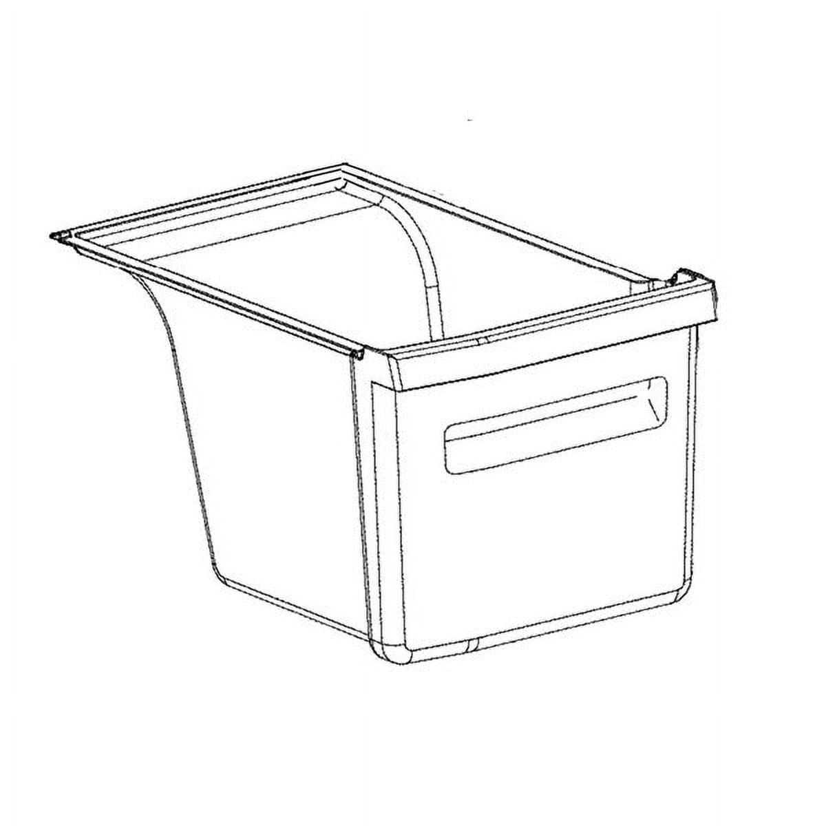 GE APPLIANCE WR71X30246 REFRIGERATOR VEGETABLE PAN - OEM PART