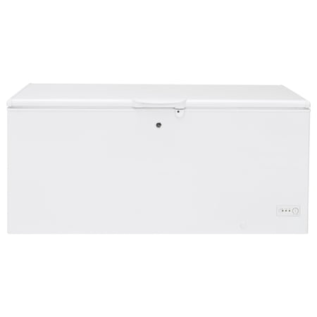 GE - 21.7 Cu. Ft. Chest Freezer - White