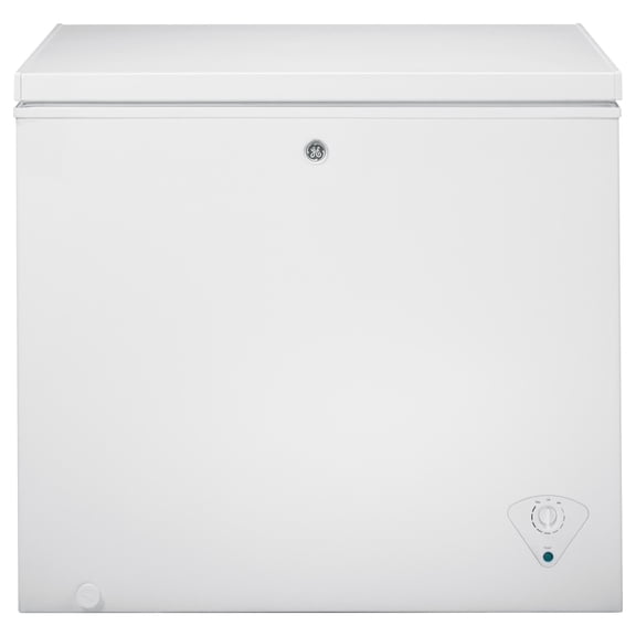 GE APPLIANCES FCM7STWW CHEST FREEZERS White