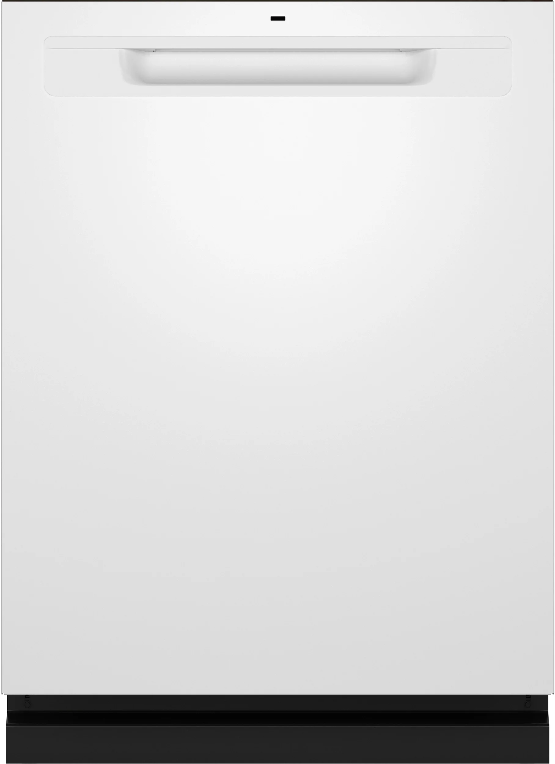 GE Top Control with Stainless Steel Interior Dishwasher with Sanitize Cycle GDP670SGVWW