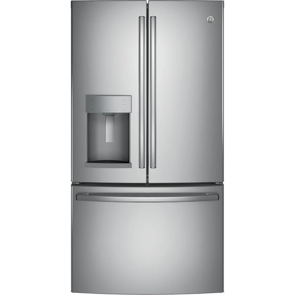 GE APPLIANCES GFE28GYNFS FRENCH DOOR FREESTANDING REFRIGERATOR Stainless Steel