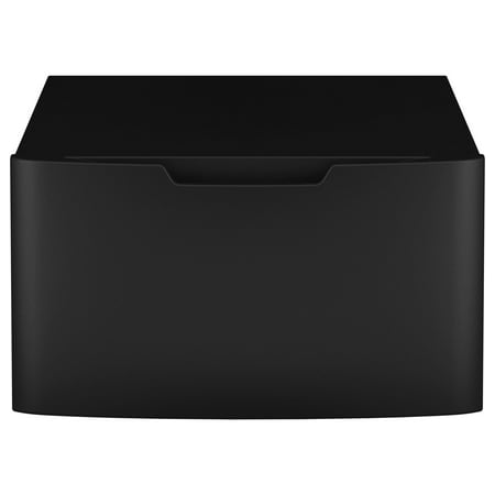 GE Profile - Washer/Dryer Laundry Pedestal with Storage Drawer - Carbon Graphite