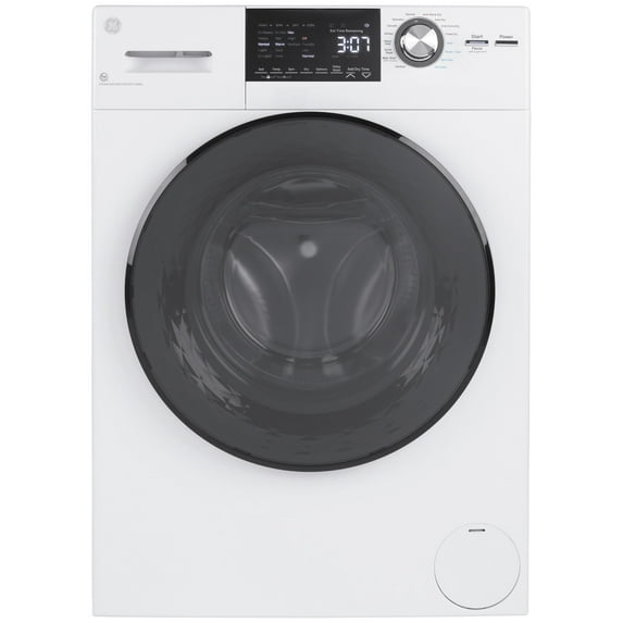 GE APPLIANCES GFQ14ESSNWW combination washer electric dryer