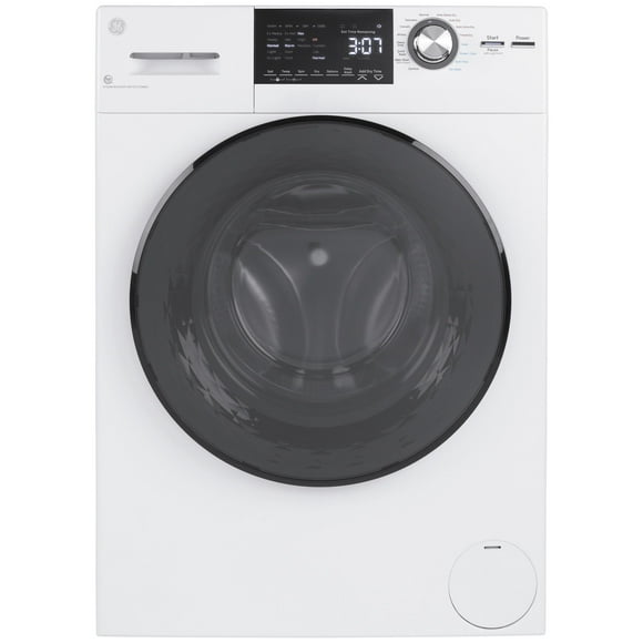 GE APPLIANCES GFQ14ESSNWW combination washer electric dryer