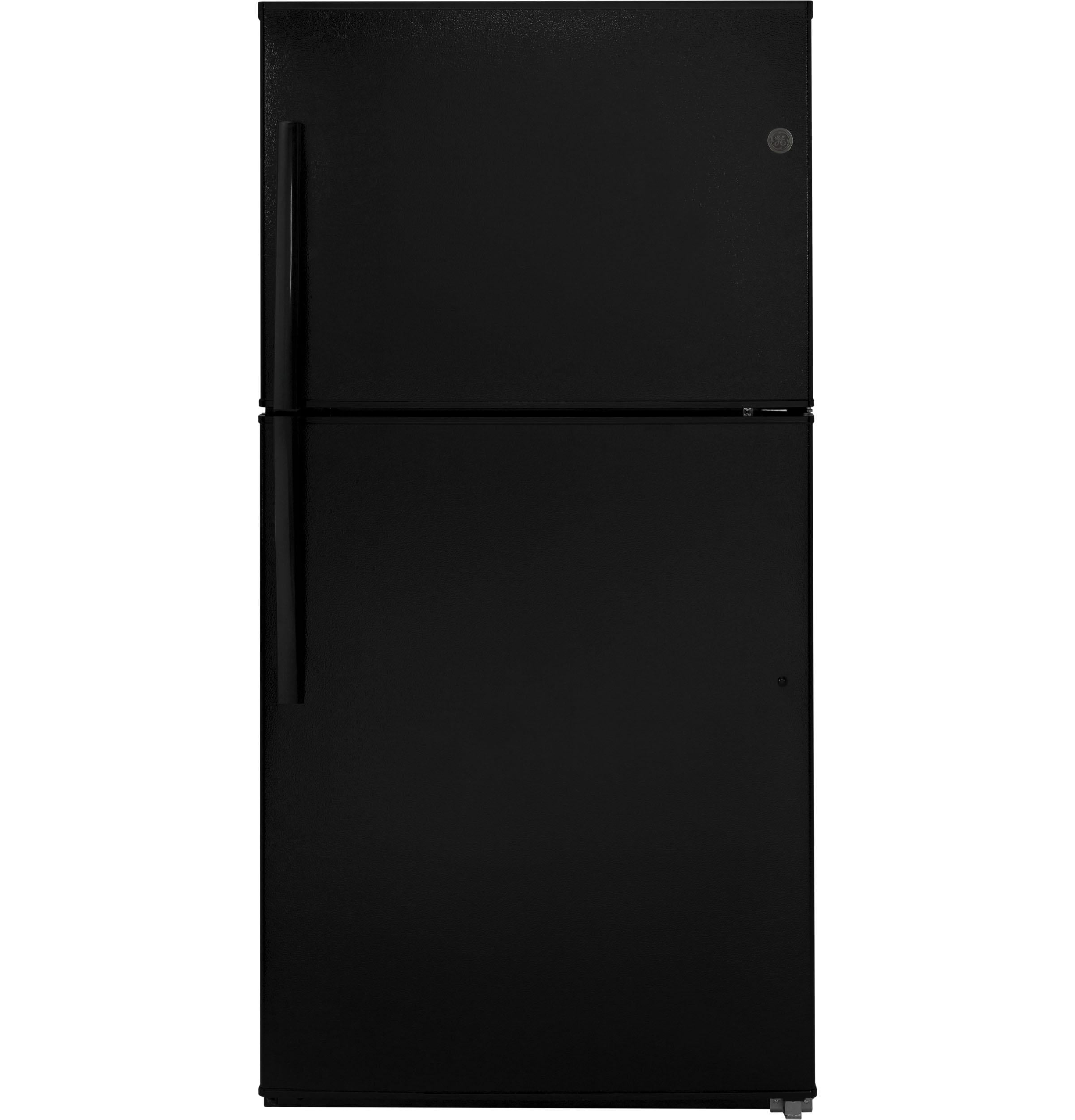 GE APPLIANCES GIE21GTHBB top freezer freestanding refrigerator