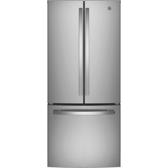 GE APPLIANCES GNE21FYKFS french door freestanding refrigerator