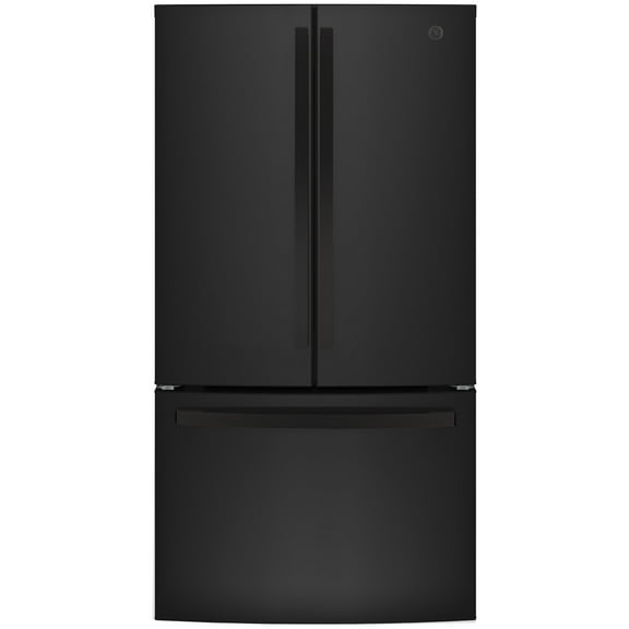 GE APPLIANCES GNE27JGMBB french door freestanding refrigerator