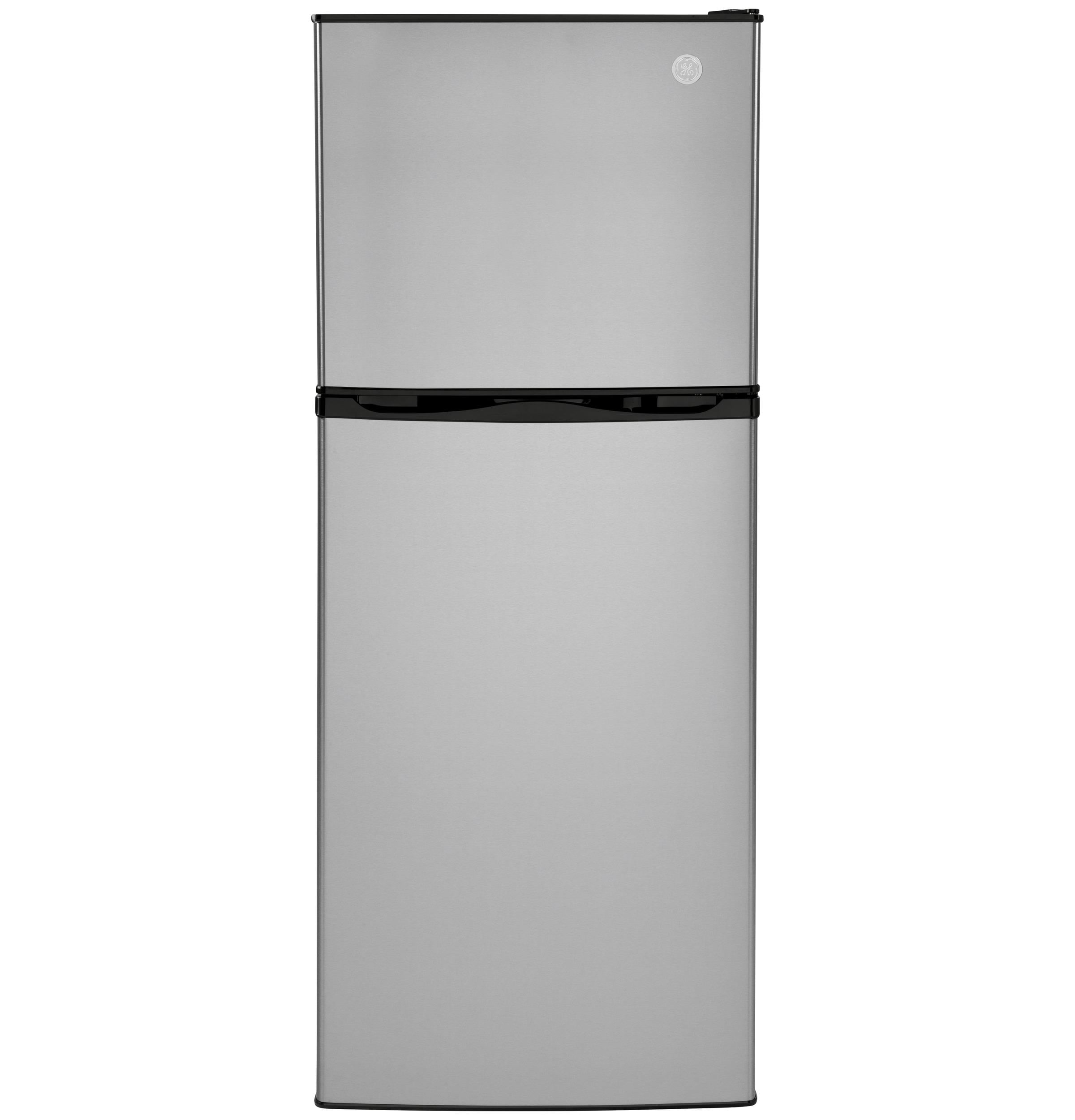 Open Box GE APPLIANCES GPV10FSNSB GE(R) 9.8 Cu. Ft. 12 Volt DC Power Top-Freezer Refrigerator