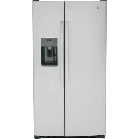 GE GSE25GYPFS 25.3 Cu. Ft. Stainless Side-By-Side Refrigerator