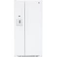 thumbnail image 1 of GE APPLIANCES GSS23GGPWW side by side freestanding refrigerator, 1 of 5
