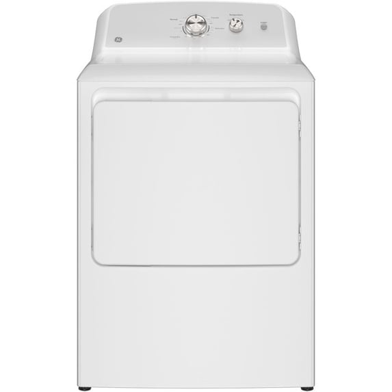 GE® 7.2 Cu. ft. Capacity Electric Dryer with Up To 120 ft. Venting and Reversible Door, Color White
