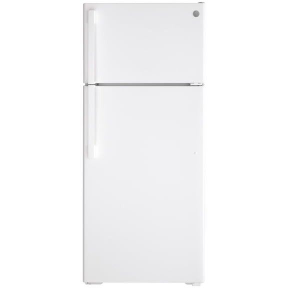 GE APPLIANCES GTE18DTNRWW top freezer freestanding refrigerator