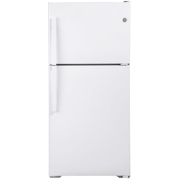 GE APPLIANCES GTE19DTNRWW top freezer freestanding refrigerator