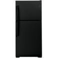 thumbnail image 1 of GTE19JTNRBB 30 inch ; Top Freezer Refrigerator with 19.1 cu. ft. Total Capacity; LED Lighting; ADA Compliant; Energy Star Certified; in Black, 1 of 5