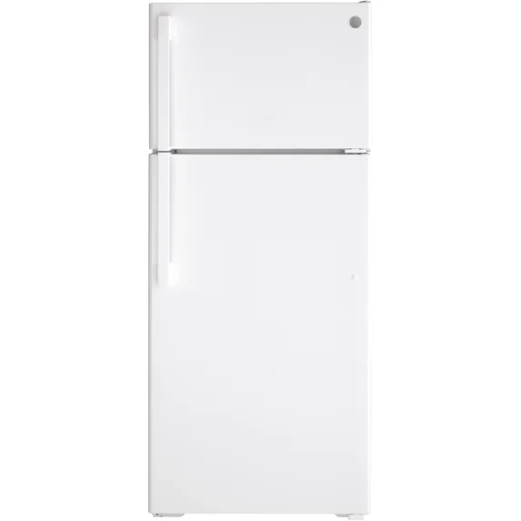 GTS18DTNRWW 28 Inch, 17.5 Cu. Ft. Freestanding Top Freezer Refrigerator with LED Lighting