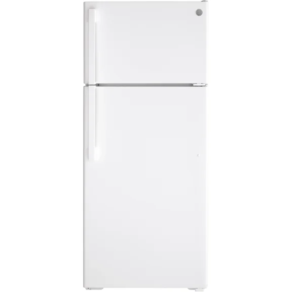 GTS18DTNRWW 28 Inch, 17.5 Cu. Ft. Freestanding Top Freezer Refrigerator with LED Lighting