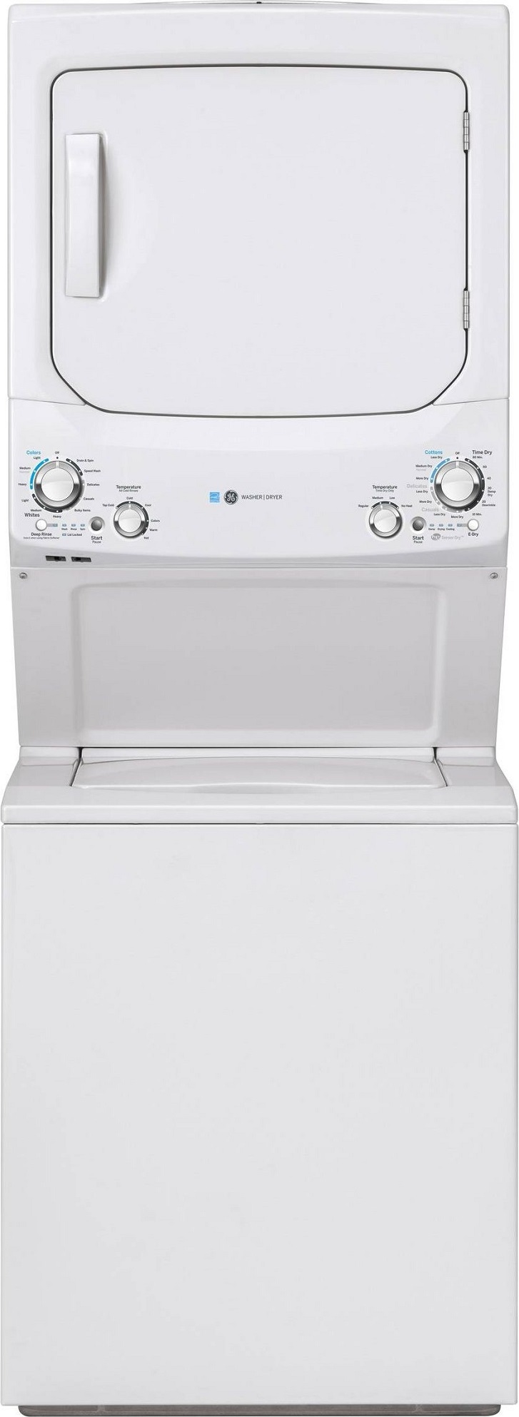 GE APPLIANCES GUD27GESNWW  COMBINATION WASHER GAS DRYER White - image 1 of 5