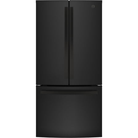 GE APPLIANCES GWE19JGLBB french door freestanding refrigerator