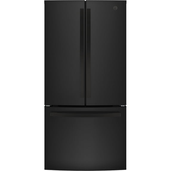 GE APPLIANCES GWE19JGLBB french door freestanding refrigerator