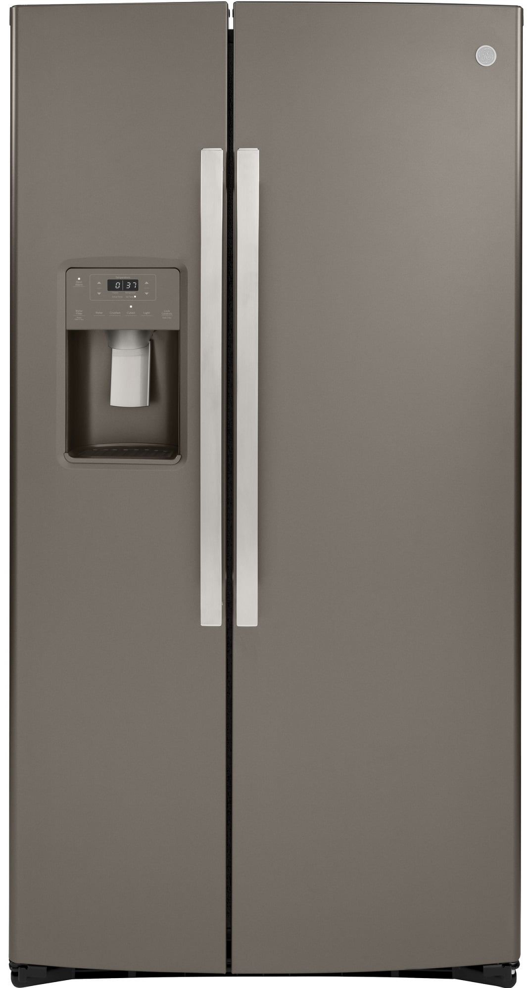 36" Slate Smart Energy Star Side-by-Side Refrigerator