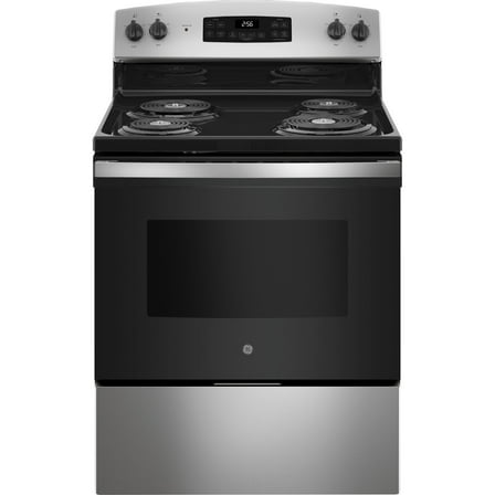 GE APPLIANCES JB256RTSS 30" freestanding coil electric range