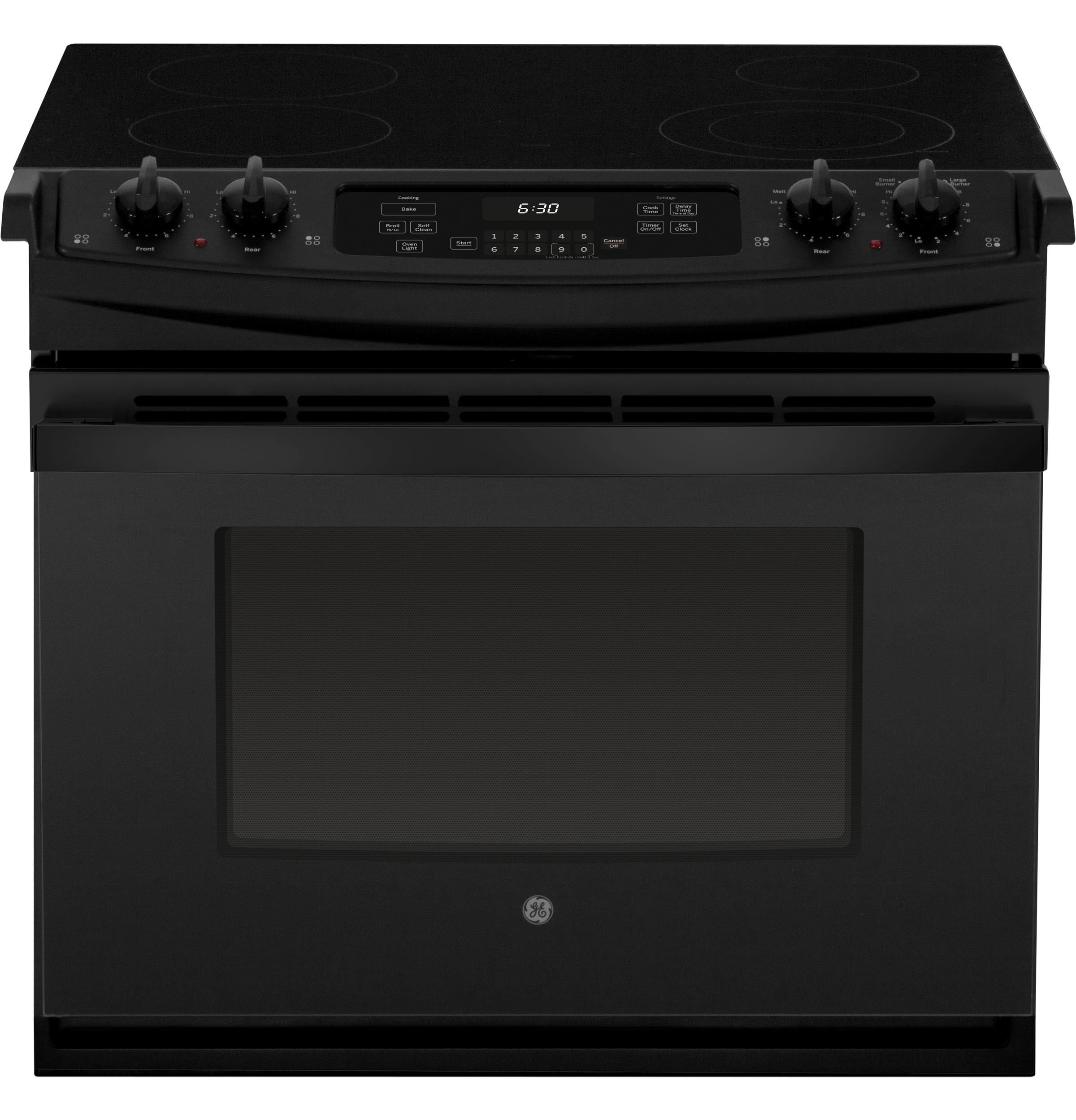 JD630DTBB 30 Inch Drop In Electric Range
