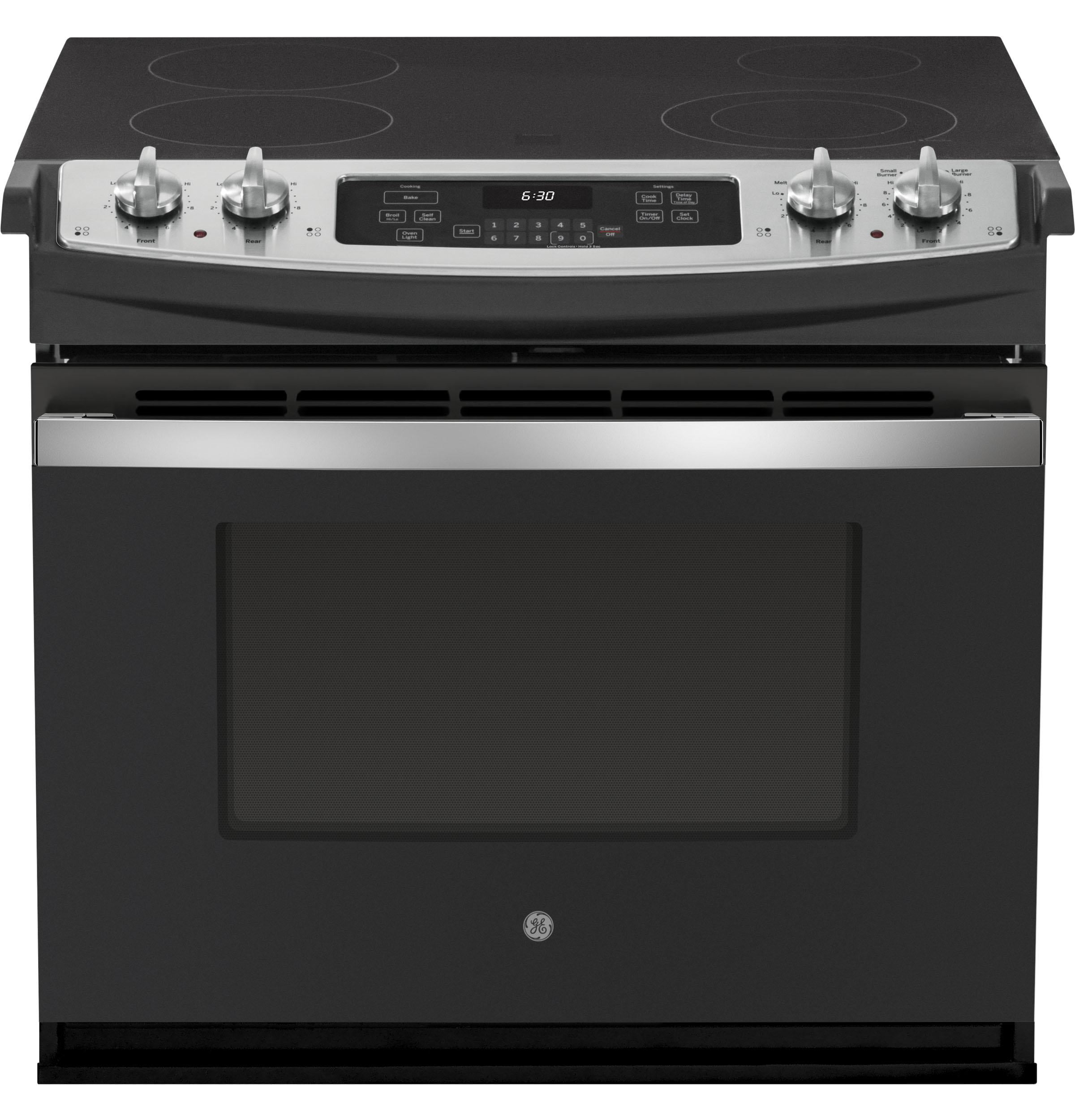 GE JD630STSS 30 inch Stainless Drop-In Electric Range