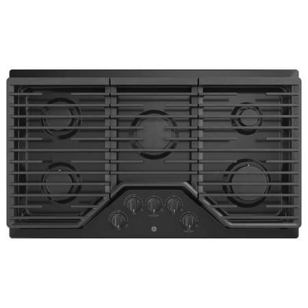 GE - 36" Built-In Gas Cooktop - Black