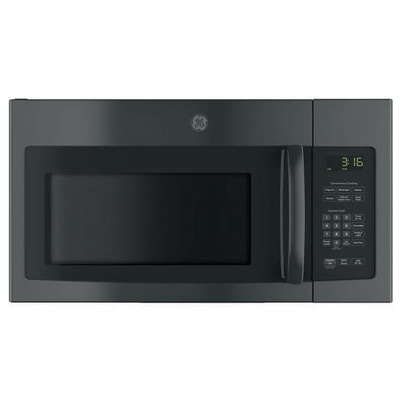 JNM3163DJBB 30 Over-the-Range Microwave with 1.6 cu. ft. Capacity 2-Speed 300 CFM Vent 10 Power Levels Convenience Cooking Controls and Cooktop Lighting in Black"