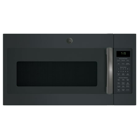 GE - 1.9 Cu. Ft. Over-the-Range Microwave with Sensor Cooking - Black Slate