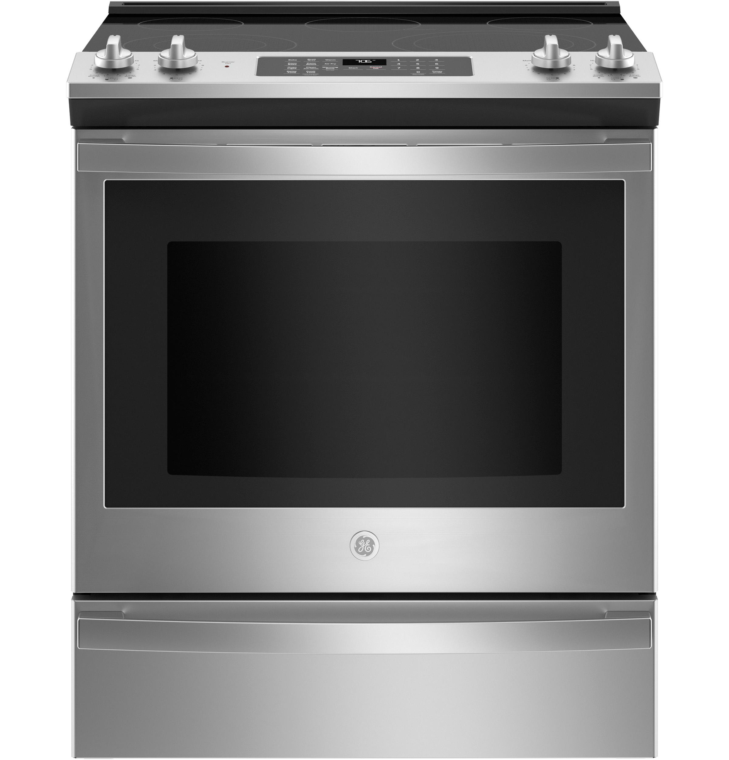 GE APPLIANCES JS760SPSS GE(R) 30 Slide-In Electric Convection Range with No Preheat Air Fry - image 1 of 5