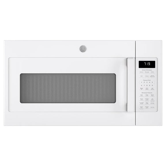 GE Appliances JVM7195DKWW Over the Range 1.9 cu. ft. Capacity Microwave Oven White