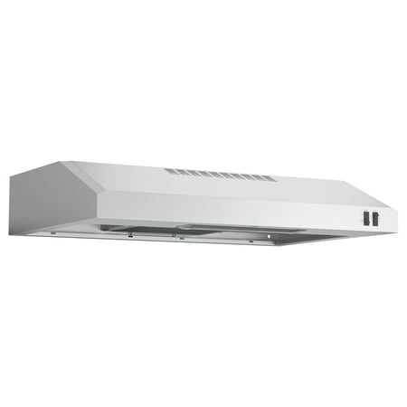 GE - 30" Convertible Range Hood - Stainless Steel