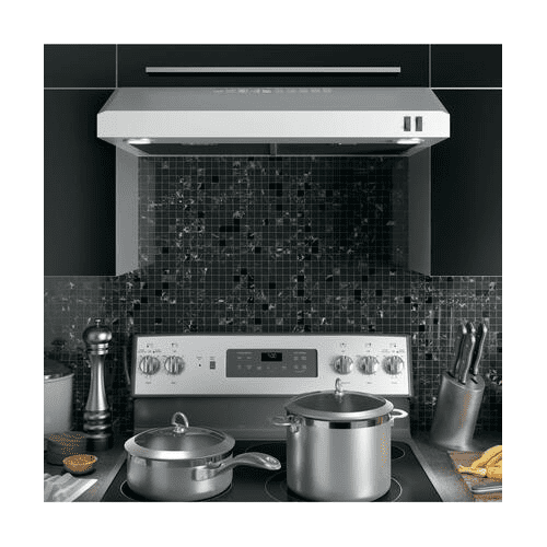 GE APPLIANCES JVX5305SJSS ductless hood