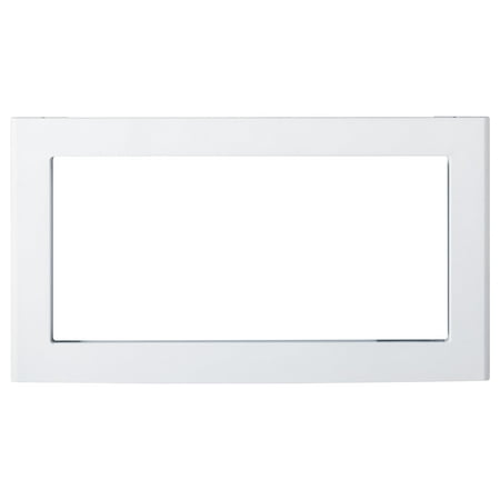 27" Built-In Trim Kit for Select GE Microwaves - White