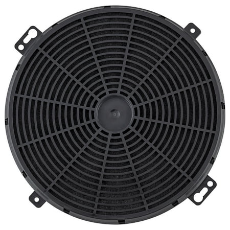 GE - Range Hood Charcoal Filter - Black