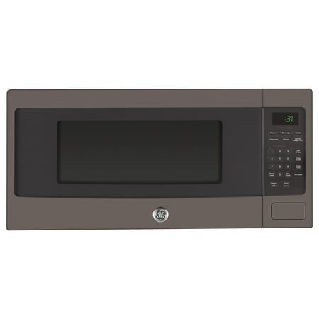 GE - 1.1 Cu. Ft. Mid-Size Microwave - Slate