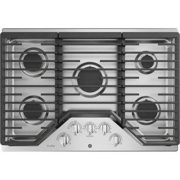Ge Profile Pgp7030 Ge Profile 30" Wide 5 Burner Gas Cooktop - Stainless Steel