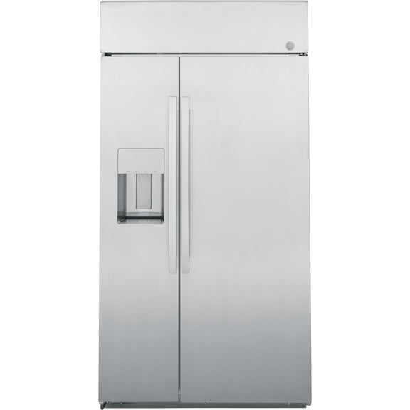 GE APPLIANCES PSB42YSNSS side by side built in refrigerator