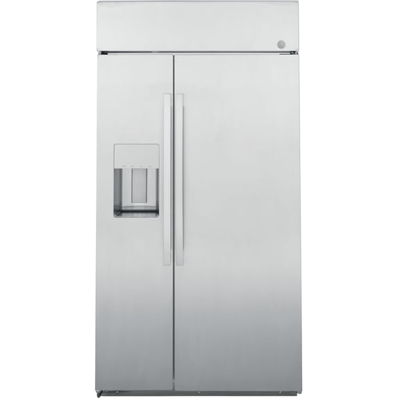 GE PSB48YSNSS 28.7 Cu. Ft. Built-In Side-by-Side Refrigerator With External Water Dispenser