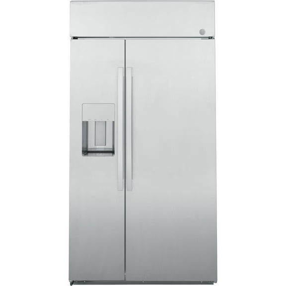 GE APPLIANCES PSB48YSNSS side by side built in refrigerator